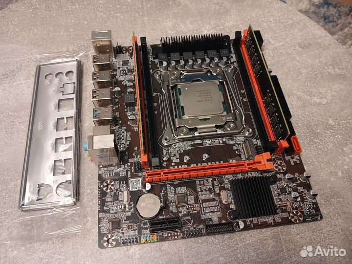 Игровой комплект X99H + Xeon E5-2640V4 + 16GB DDR4