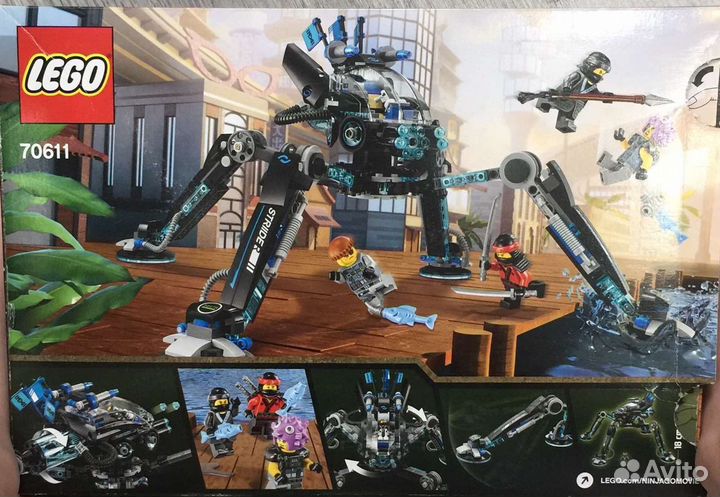 Lego ninjago водяной робот