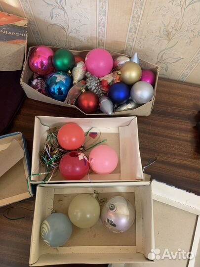 Елочные игрушки СССР