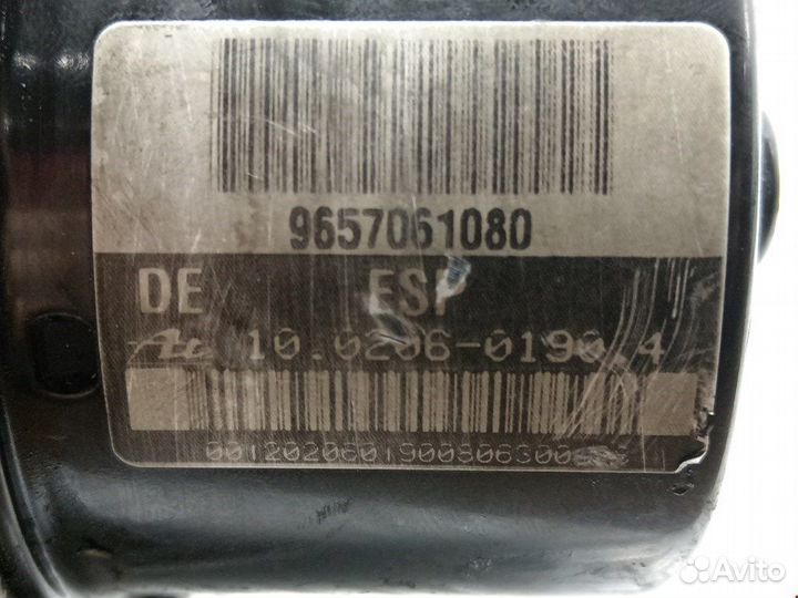 Блок ABS для Peugeot-Citroen C5 1 9657061080
