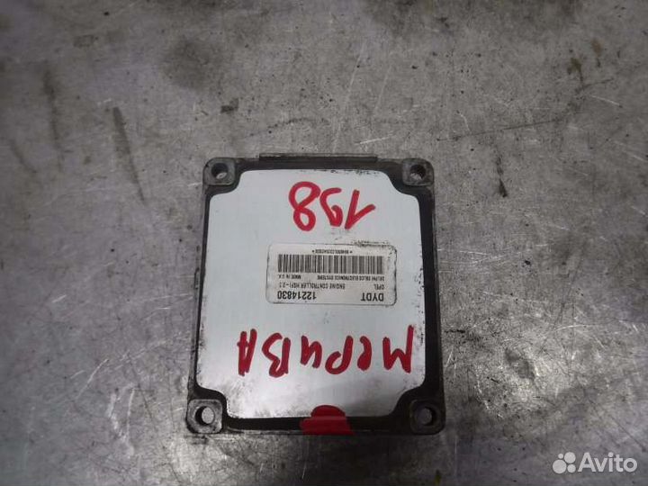 Блок управления двигателем Opel Meriva Z16XE 2003