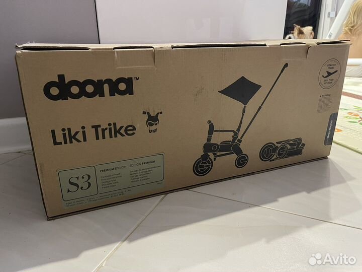 Велосипед Doona liki trike s3
