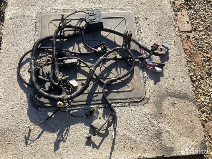 Подкапотная проводка под кондиционер Калина,Гранта