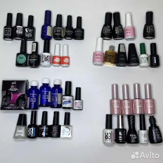 Гель-лаки, материалы для наращивания