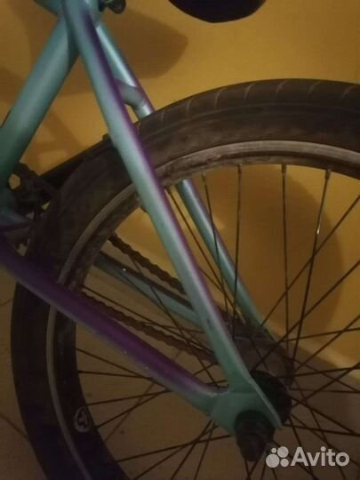 Bmx Radio valac 20 mint/purple fade
