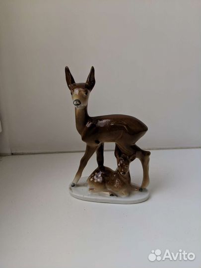 Косуля - статуэтка (Испанский Фарфор)