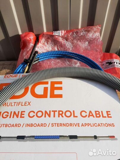 Новые троса газ реверс на меркури