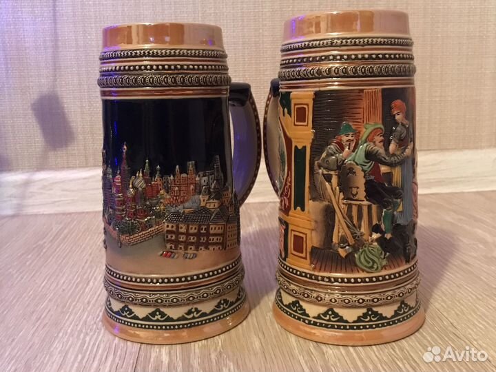 Кружки пивные керамические