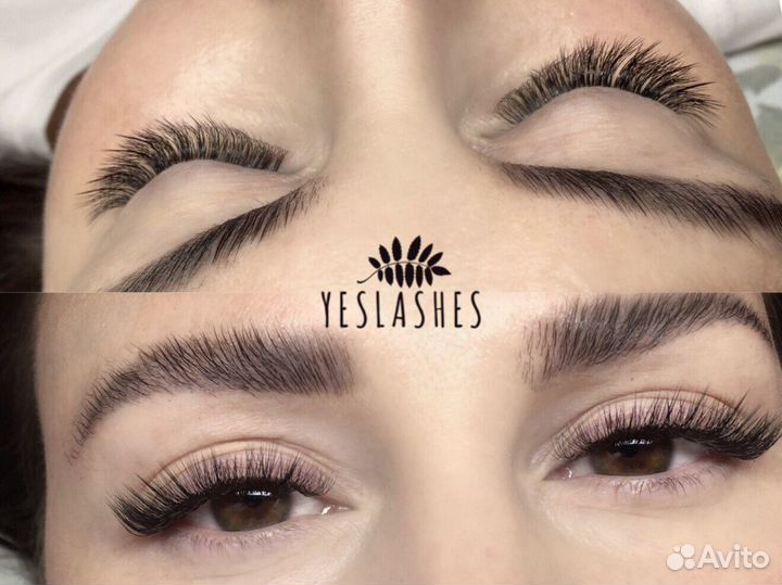 Наращивание ресниц на дому