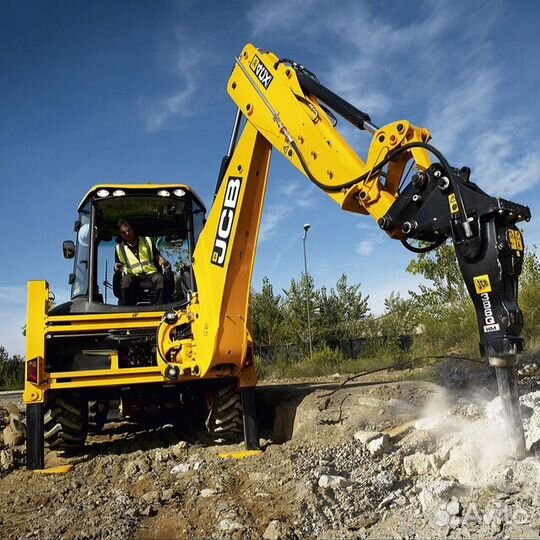 Услуги экскаватора-погрузчика JCB