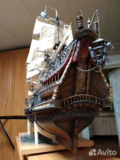 Модель корабля Месть королевы Анны