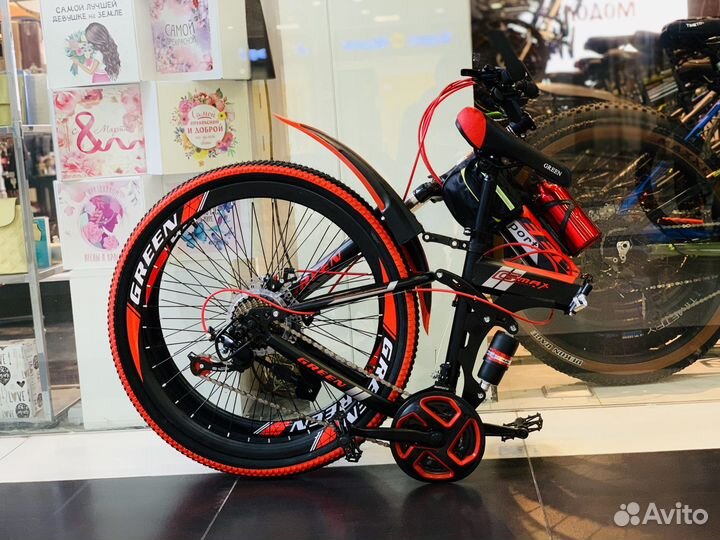 Велосипеды складные на спицах 26