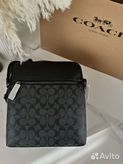 Мужская сумка через плечо Coach