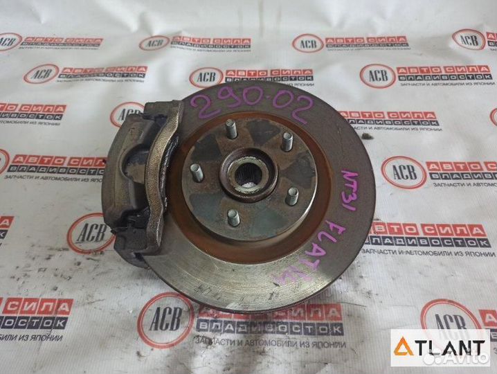 Ступица передняя левая nissan X-trail