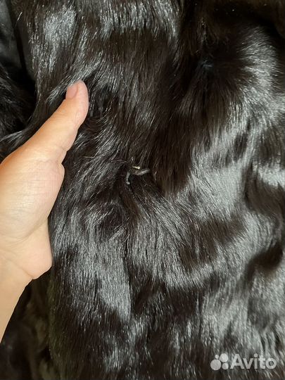 Шуба женская из козы