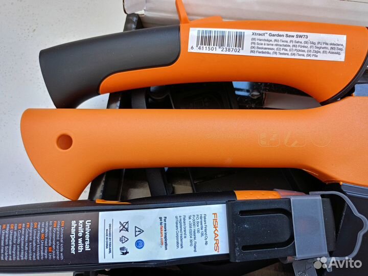 Топор нож и пила Fiskars