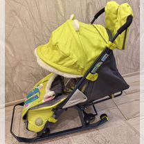 Детские санки коляска nika