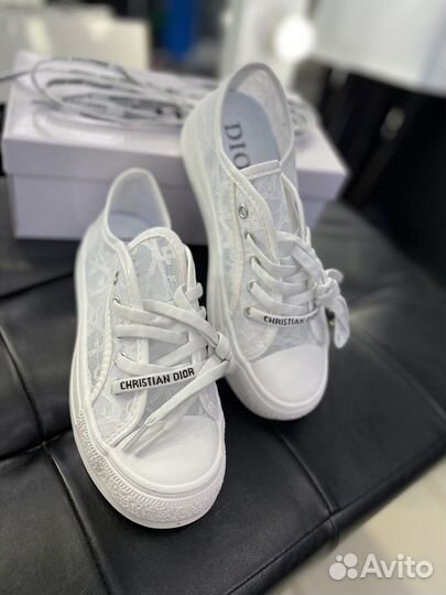 Кеды сетка dior