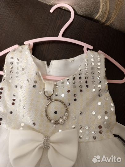 Платье для девочки 86