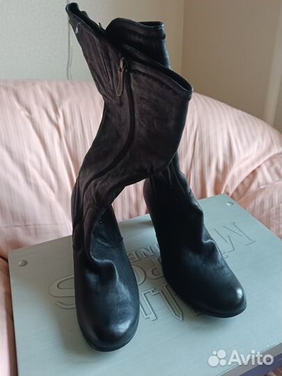 Сапоги женские натуральная кожа 40 размер