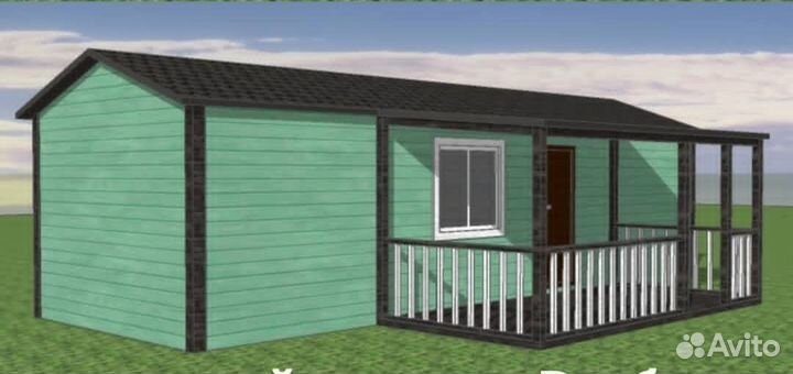 Каркасный модульный дом