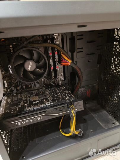 Игровой компьютер Rx570 8gb AMD Ryzen 5 2600