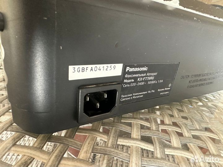 Факс panasonic