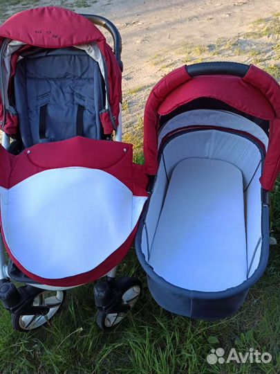 Коляска 2 в 1 bebetto niko
