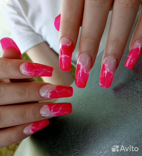 Наращивание ногтей, маникюр, гель-лак