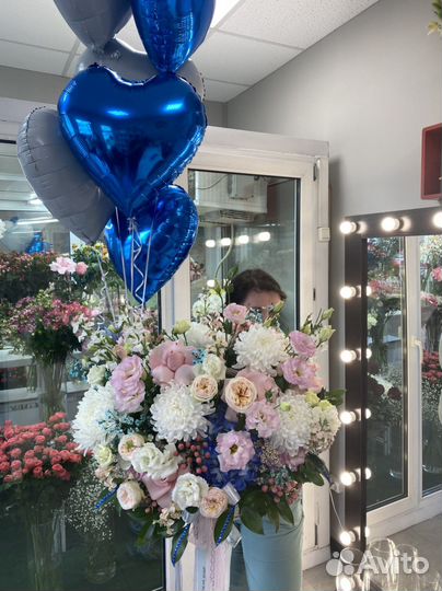 Цветы, корзина цветов, доставка цветов