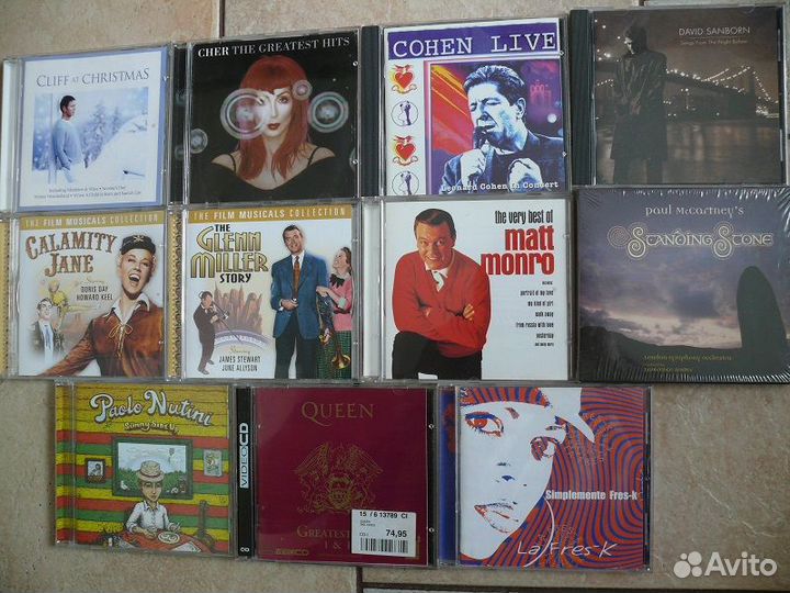 Фирменные CD диски США, UK