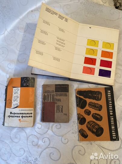 Антикварные книги по фотографии