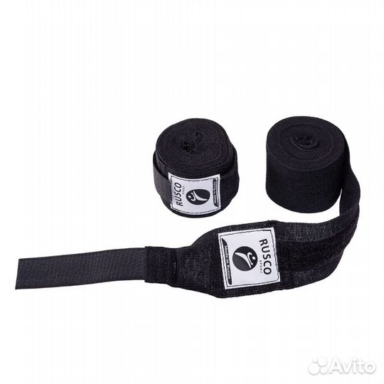 Бинты боксерские 2,5м Rusco эластичные разн. цвета