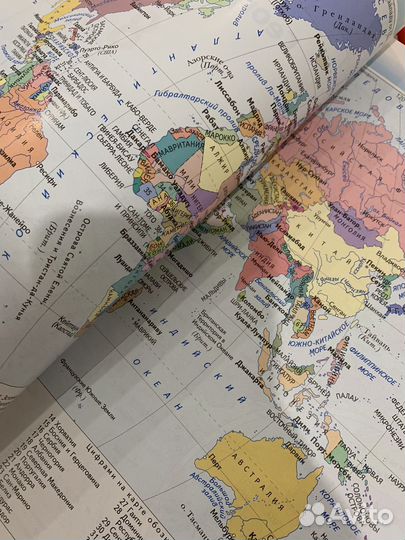 Атлас по географии 8 класс