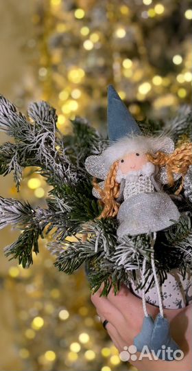 Новогодняя композиция в кружке