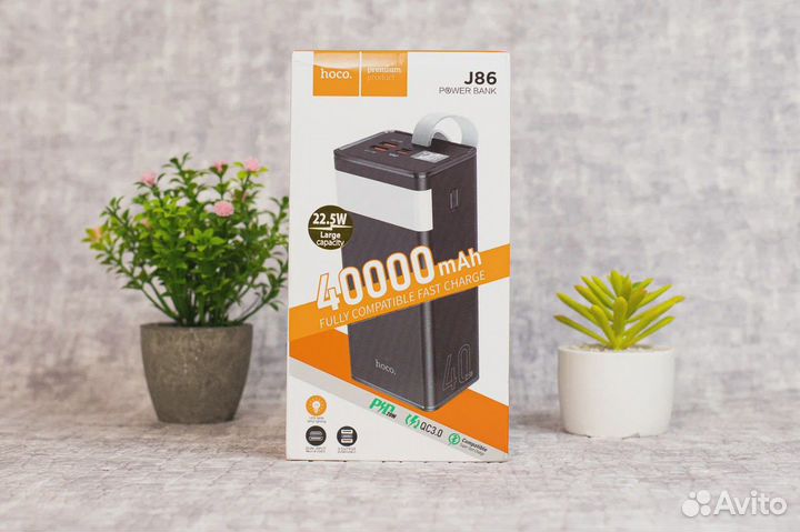 Повербанк hoco J86 40000 mAh