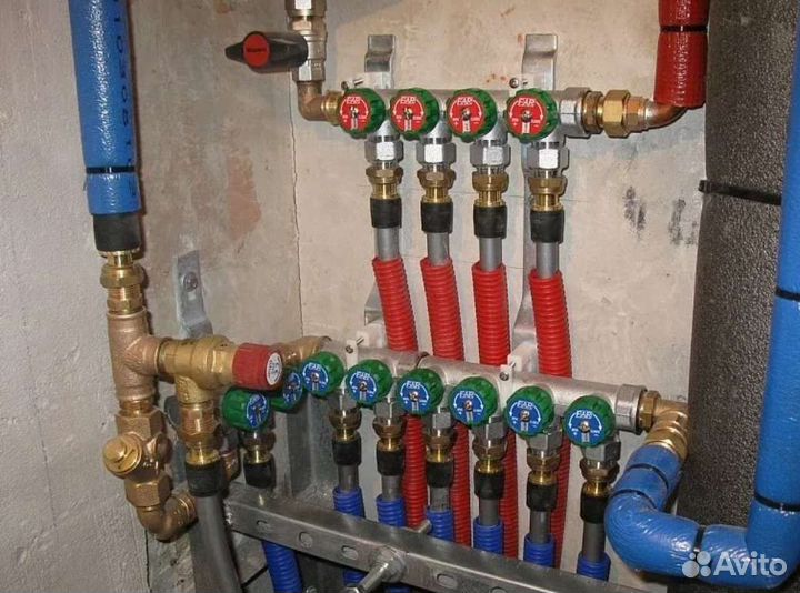 Отопление, теплый пол, сантехник, канализация