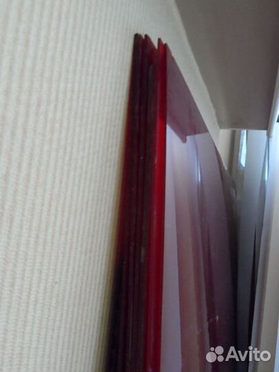 Стекло красное СССР