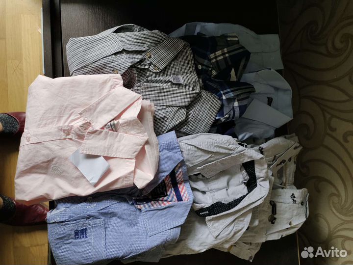 Рубашка на мальчика 128 134