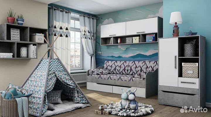 Тумба многоцелевого назначения Грей