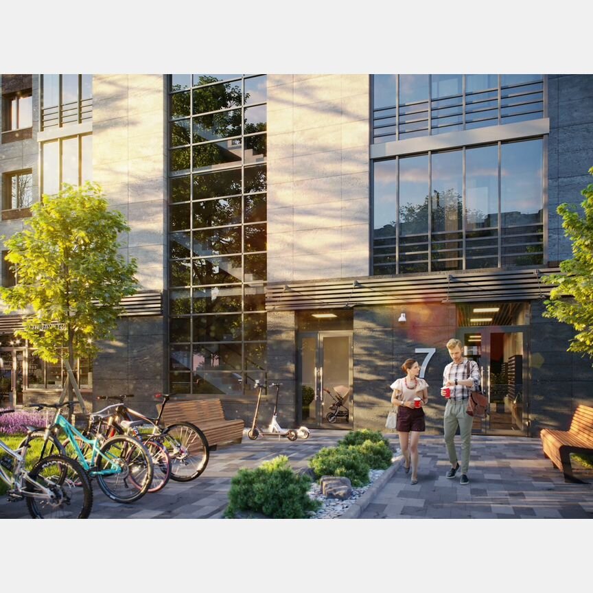 2-к. квартира, 58,5 м², 10/12 эт.