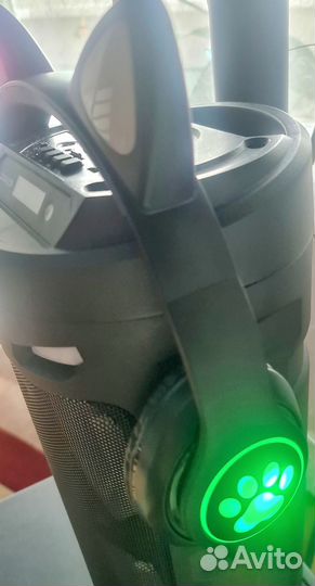 Беспроводные наушники накладные новые