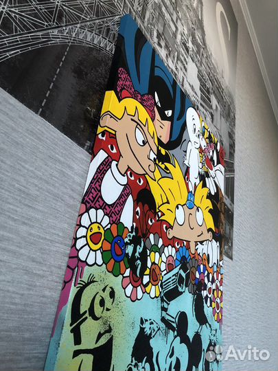 Картина 60х70 Flower Power не печать