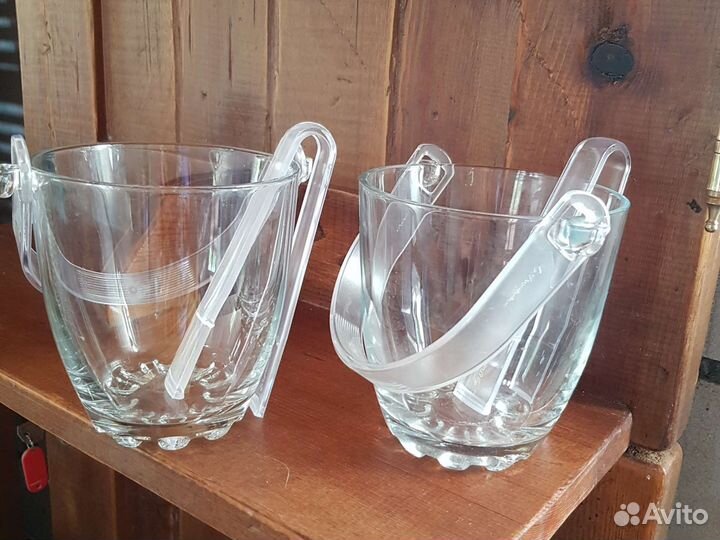 Ведро для льда стекло