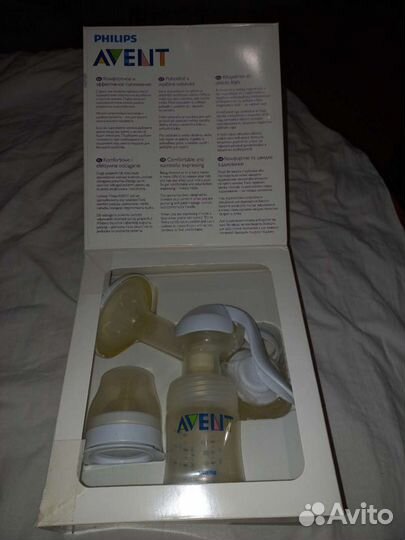 Молокоотсос avent ручной
