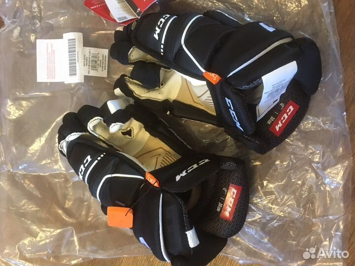 Краги CCM AS1 JR super tacks 12