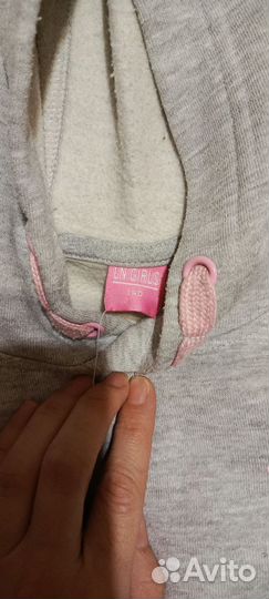 Флисовый костюм для девочки 140