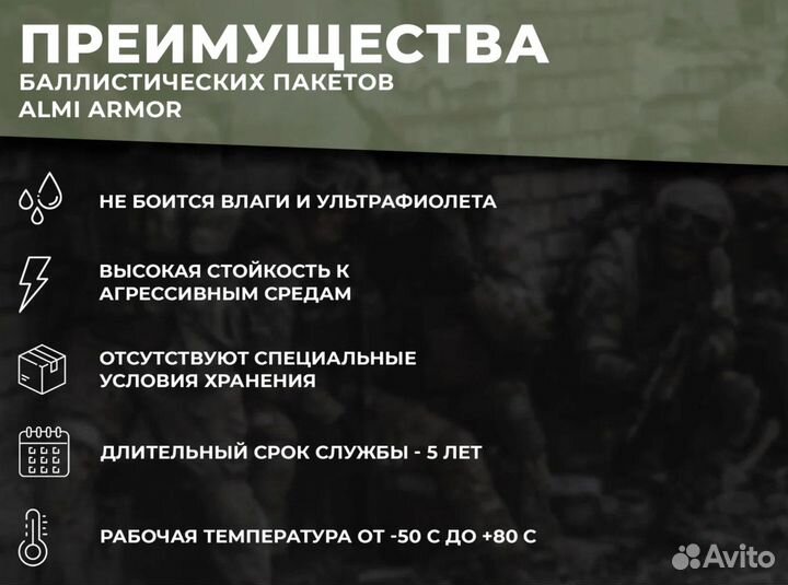 Баллистический пакет 15х20 см