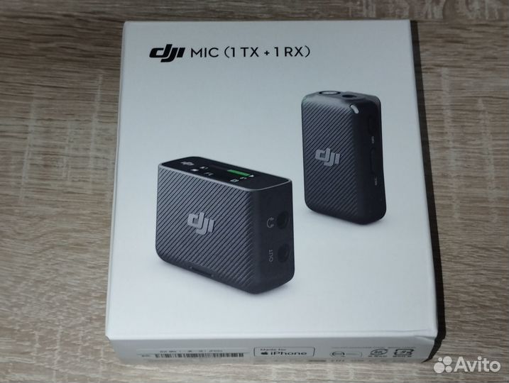 DJI Mic R1T1 (1 микрофон) Радиосистема (новая)