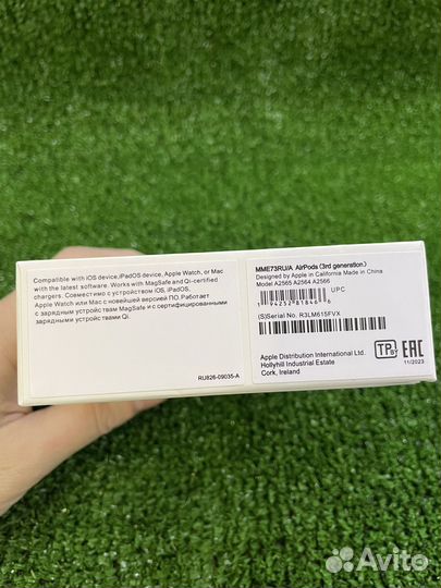 Наушники apple airpods 3 (новые)